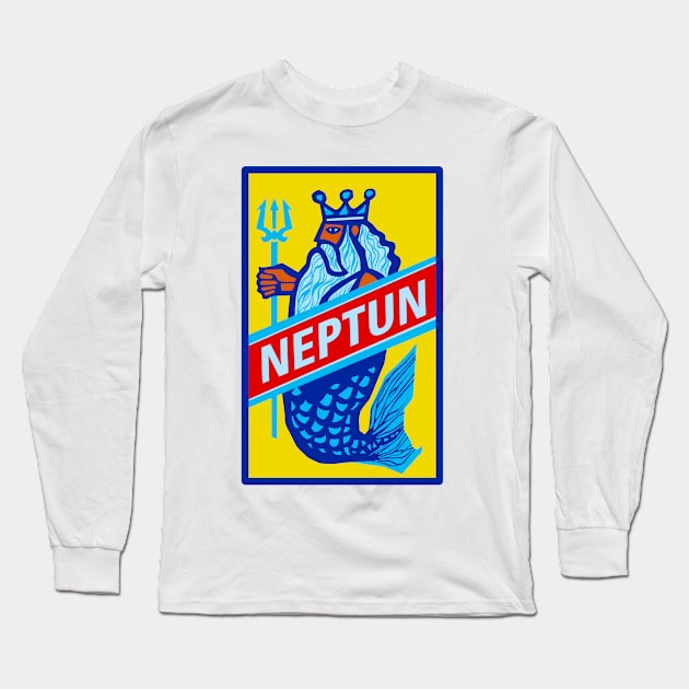 Neptun Long Sleeve T-Shirt by InciteCoaching